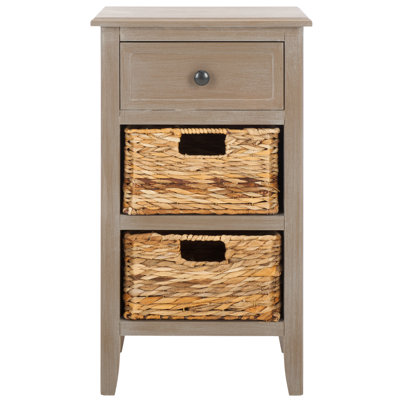 Santa Cruz End Table with Storage