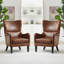 Adetola 27" Wide Polyester Wingback Chair
