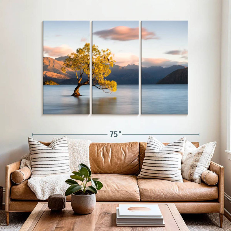 Alvord Lake Wanaka, Nouvelle-Zélande, H 42 po x l 65 po