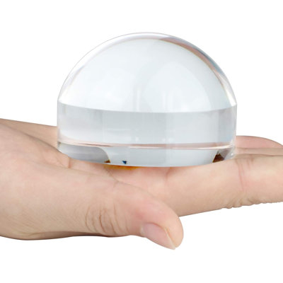 6X Dome/Paperweight Magnifier w/Pouch Table Magnifying