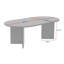 Chrisina Modern Coffee Table, 46.9 x 15.7 x 23.6 inches | 100% Melamine Coated Particle Board, Thickness: 0.7 inches | Stylish Marble Design, Perfect for Living Room & Contemporary Spaces, Durable & Elegant Finish-109178457