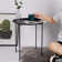 Annaleese Foldable Tray Cross Legs End Table