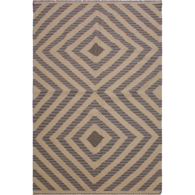 Crofoot Wool Geometric Indoor Rug