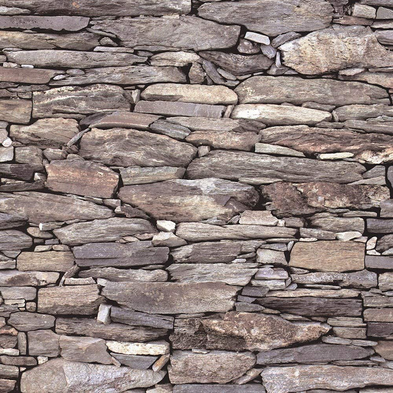 Kirchner 10m x 53cm Matte Wallpaper Roll, Rustic