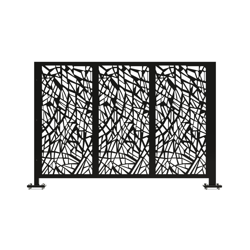 Black Office Partitions