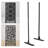 74.8'' H Privacy Screen Bracket (Privacy Screen Panels Not Included)
