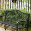 Banc de jardin en métal Barty