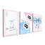 3 Piece Wrapped Canvas Print