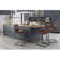 Nasturtium Upholstered Counter Stool with Metal Frame