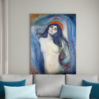 Edvard Munch - Wrapped Canvas Painting