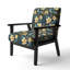 Fauteuil rembourré d'appoint tropical D-237066037