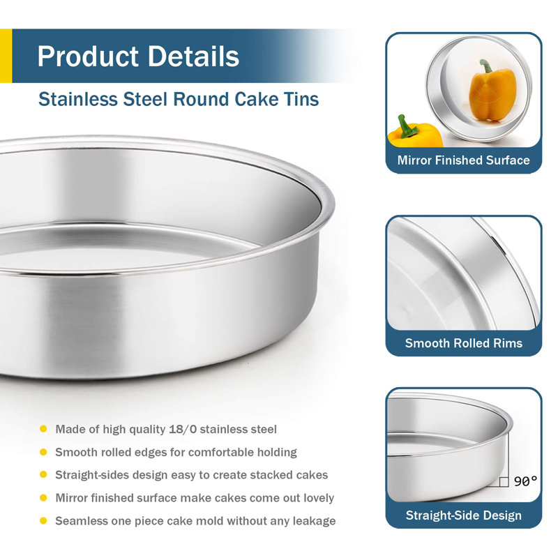 TAKKUI 3 Classic Cake Pan