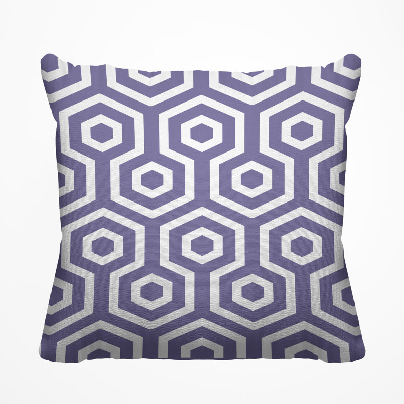 Housse et insert de coussin décoratif extérieur Hilton, 19 po x l 19 po, Iris