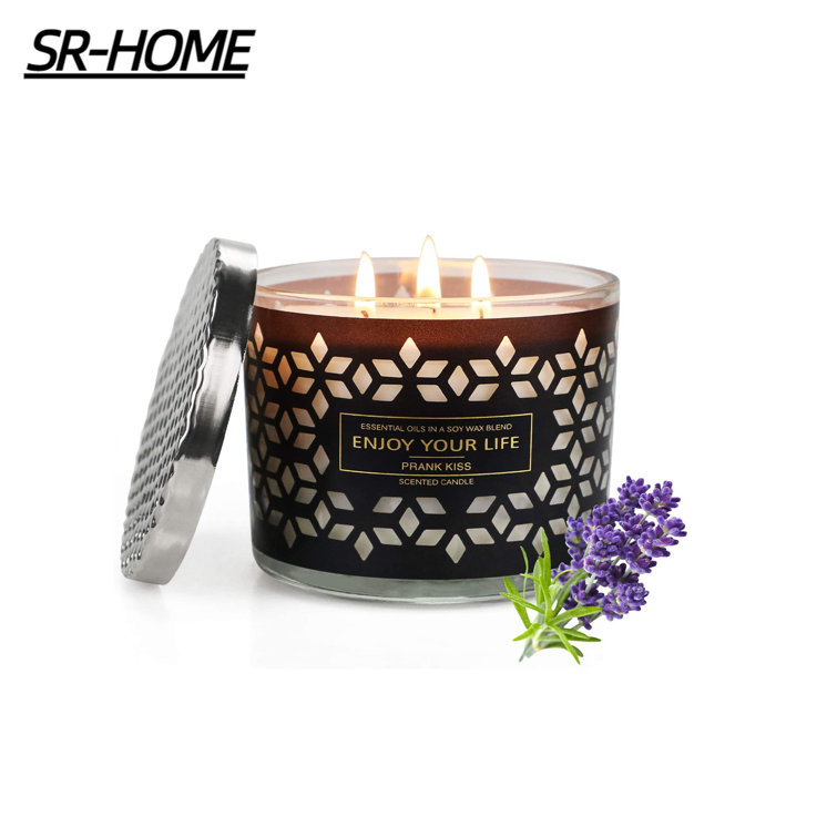 Lavender Soy Wax Blend Scented Candles