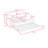 Upholstered Daybed with Trundle, USB and Type-C Charging Ports-1379929841