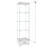 Modern Glass Display Cabinet With Drawer , Quick-Assembly Antique Cabinet With LED Lights, Tempered Glass Bookshelf,  1-Door Storage Case With 4 Shelves  For Living Room And Bedroom-119328530