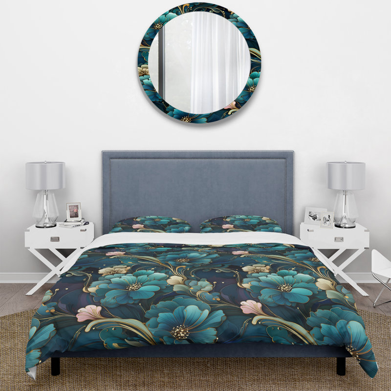 Literie Nouveau Victorian Elegance Victorian, Housse de couette pour très grand lit et 2 très