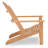 Lakeside Teak Adirondack Chair
