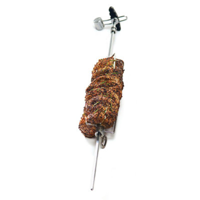 GrillPro Heavy-Duty 39.5 in. Universal Rotisserie Kit