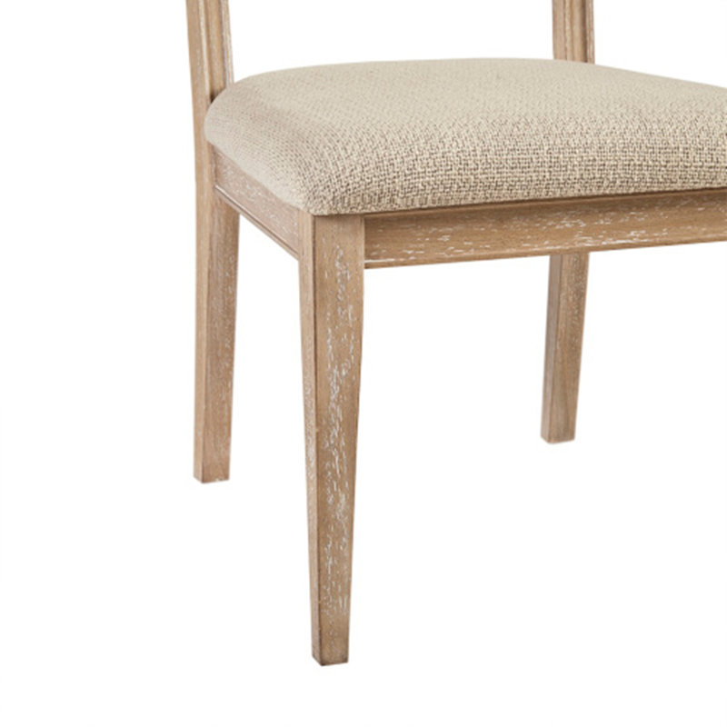 Ensemble de 2 chaises de salle à manger sans accoudoirs