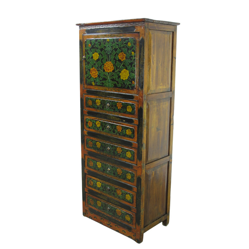 Solid Wood Accent Cabinet