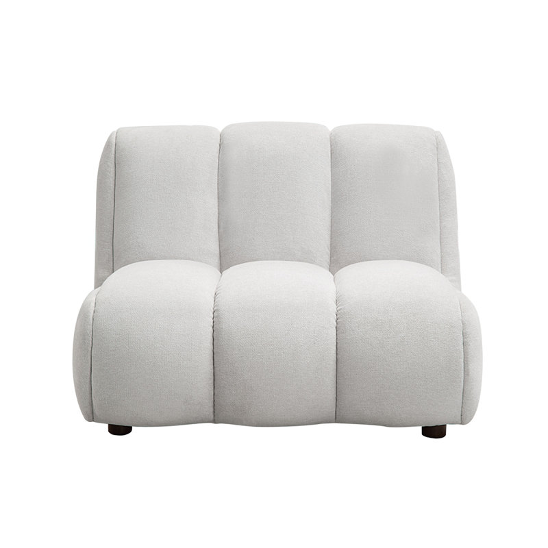 Chaise Enio en blanc ivoire