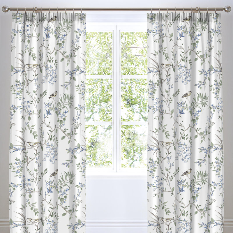 Saunderton Room Darkening Curtain Pair