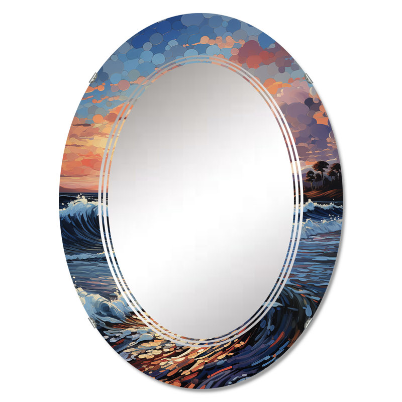 Miroir mural Essebtine, 36 po x 24 po