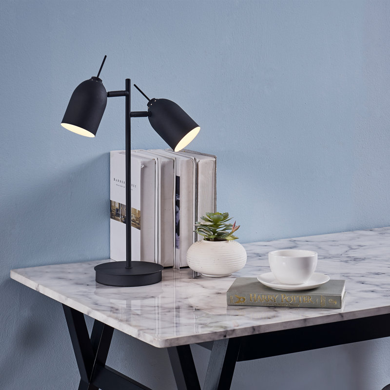 Saxis Metal Desk Lamp, Black
