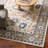 Ebony Hand Tufted Wool;Cotton Oriental Indoor Rug-966945790