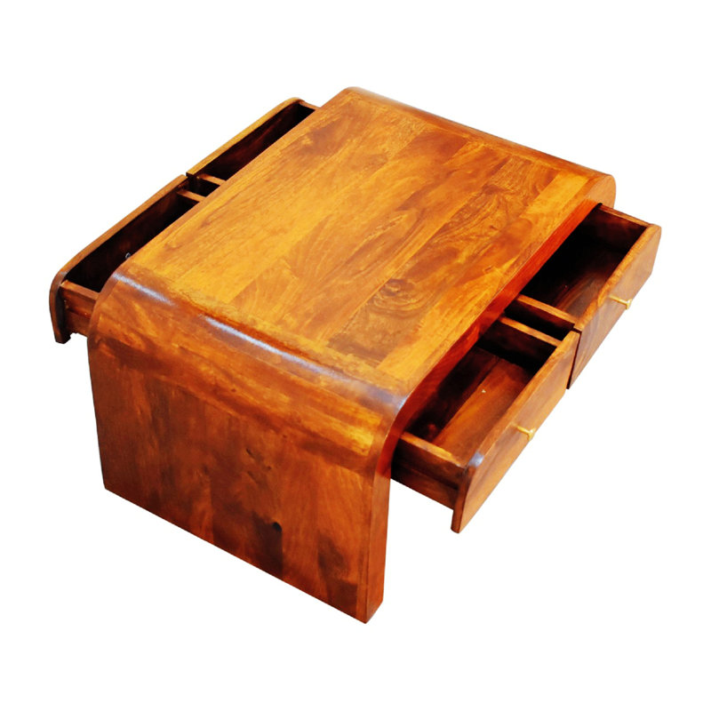 Simple & Elegant Appearance Wood Coffee Table