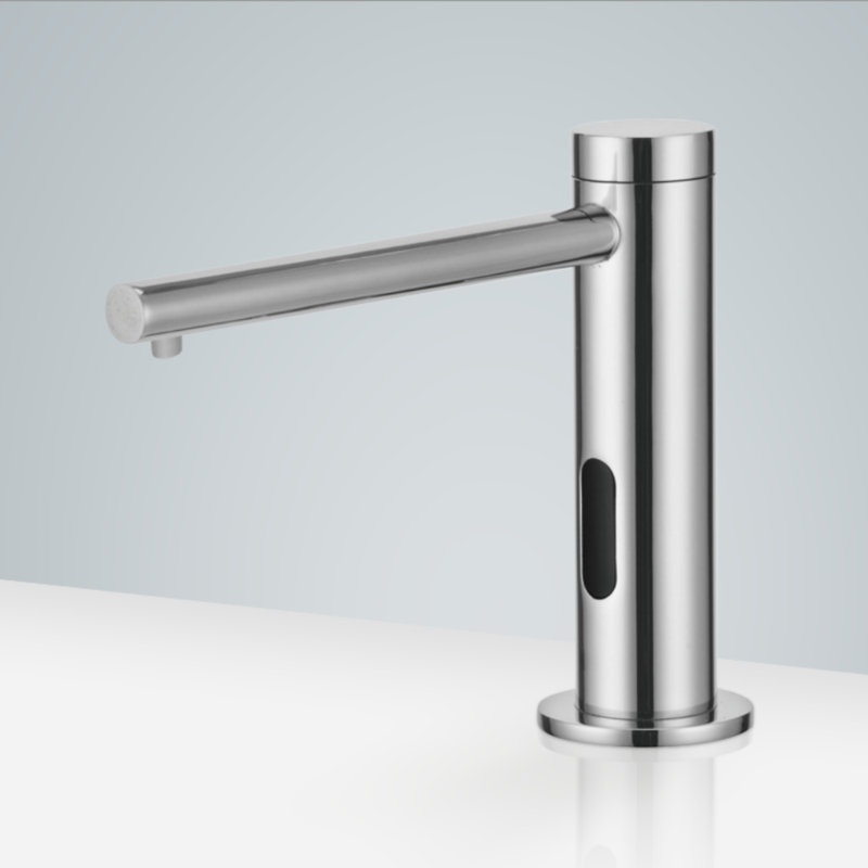 Automatic Motion Sensor Faucet and Soap Dispenser – Touchless Commercial Sink Solution