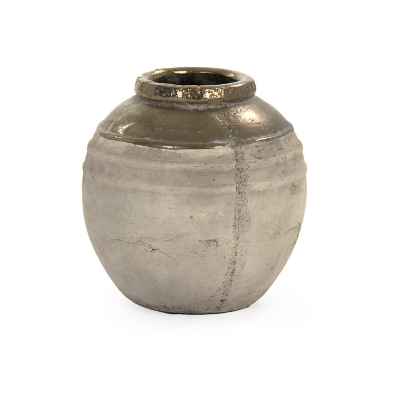 Vase de table Bowker, H 7 po x l 7 po x P 7 po