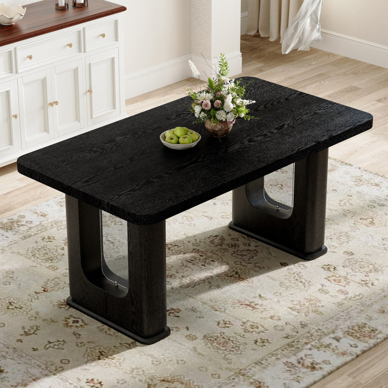 Table de salle à manger 64,5 po, Black