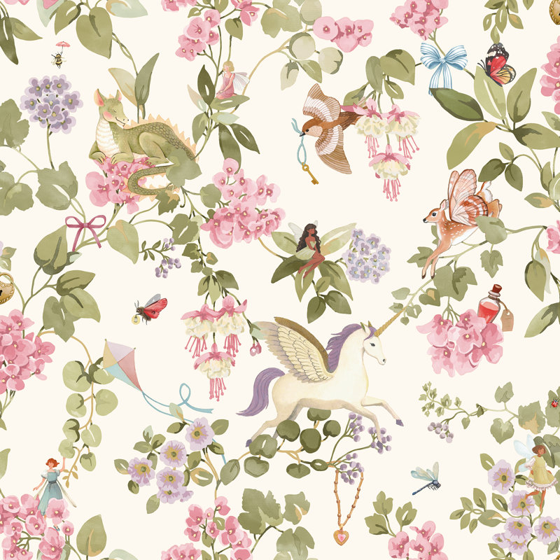 Away with the Fairies, Cream Pink