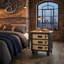 Solid Wood 54 cm W Chest of 3 Drawers