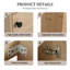 Ensemble de meuble-lavabo simple 17,08 po avec plateau en céramique Joleta