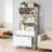 2-Drawer Office Cabinet with Bookcase
