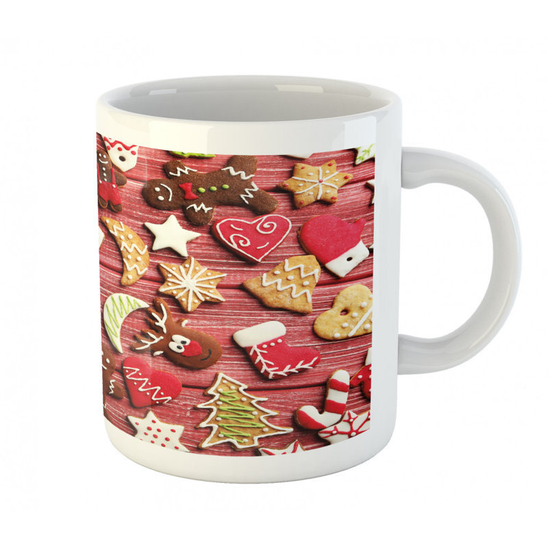 Grande tasse à café pain d’épice man