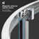 OVE Decors Breeze Premium 33 in. Round Shower Kit w/ Clear, Base