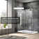 68'' W 78'' H Frameless Rectangle Shower Enclosure
