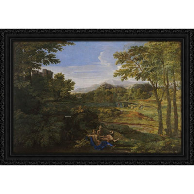 Paysage avec deux nymphes et un serpent (ca 1659)