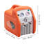 Machine de récupération de fluide frigorigène à double cylindre de 1 HP - Outil de service de climatisation portable pour la vapeur et le liquide R134A, R410A, R22 avec protection haute pression et fonction de purge autonettoyante
