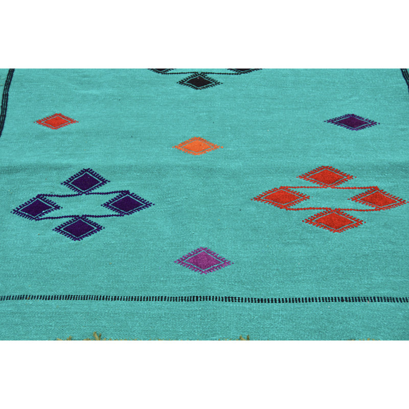 One-of-a-Kind Rectangle 2'11" X 4'10" Hand Knotted Area Rug