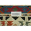 Tapis géométrique à motif oriental kilim 5 x 8