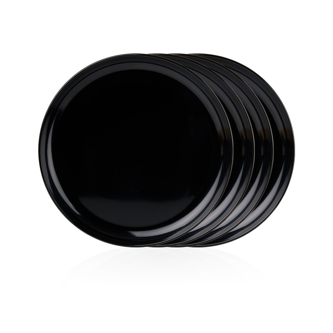 Marbella Melamine Stacking Dinner Plate (Set of 4) Godinger Silver Art Co 