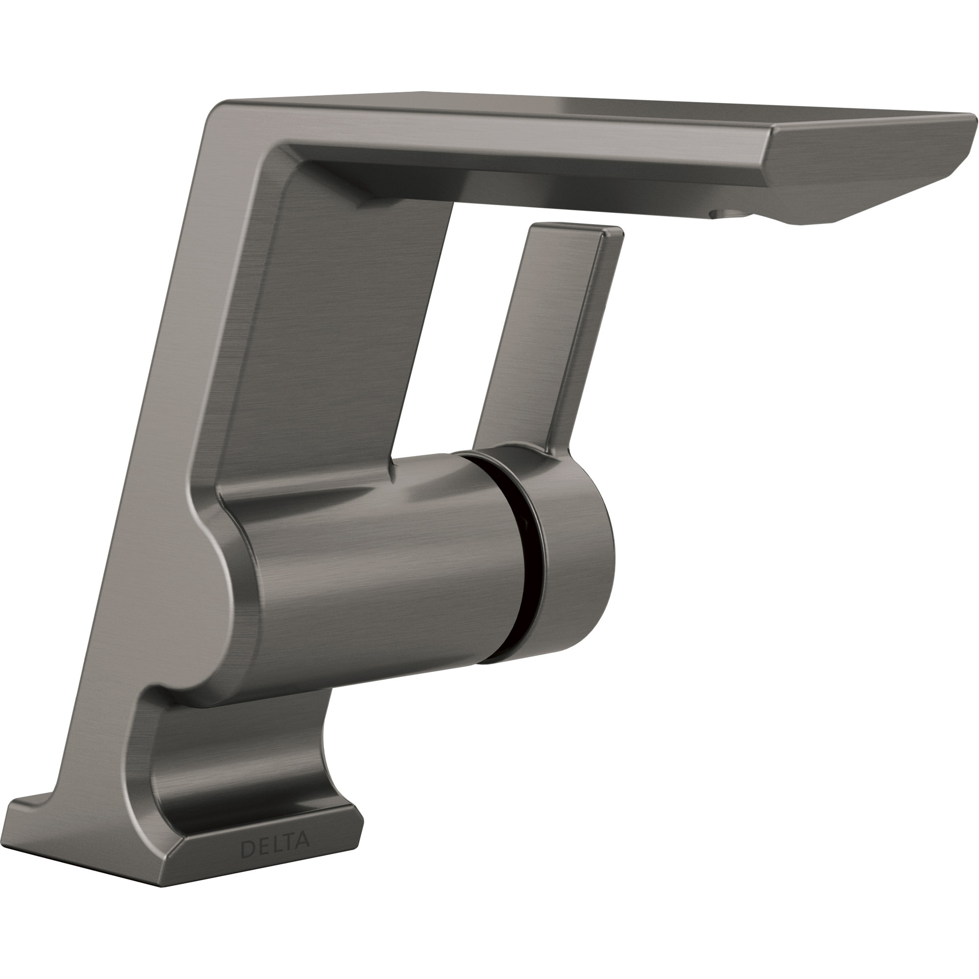Pivotal Single Hole Bathroom Faucet with DIAMOND™ Seal Technology, Black Stainless