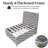 2-Person Modular Outdoor Armless Aluminum Frame Textilene Rope Chair With Cushions-129715490-129715493