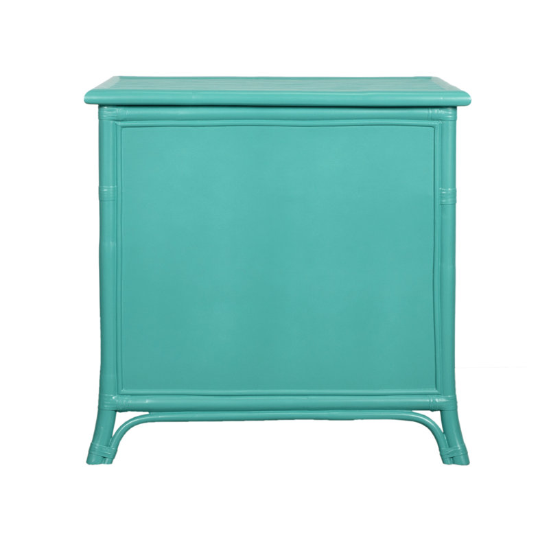 4 - Drawer Nightstand, Turquoise