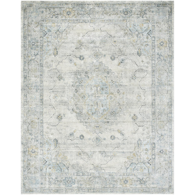 Hengrove Machine Woven Indoor Area Rug, Rectangle 7'10" x 10'